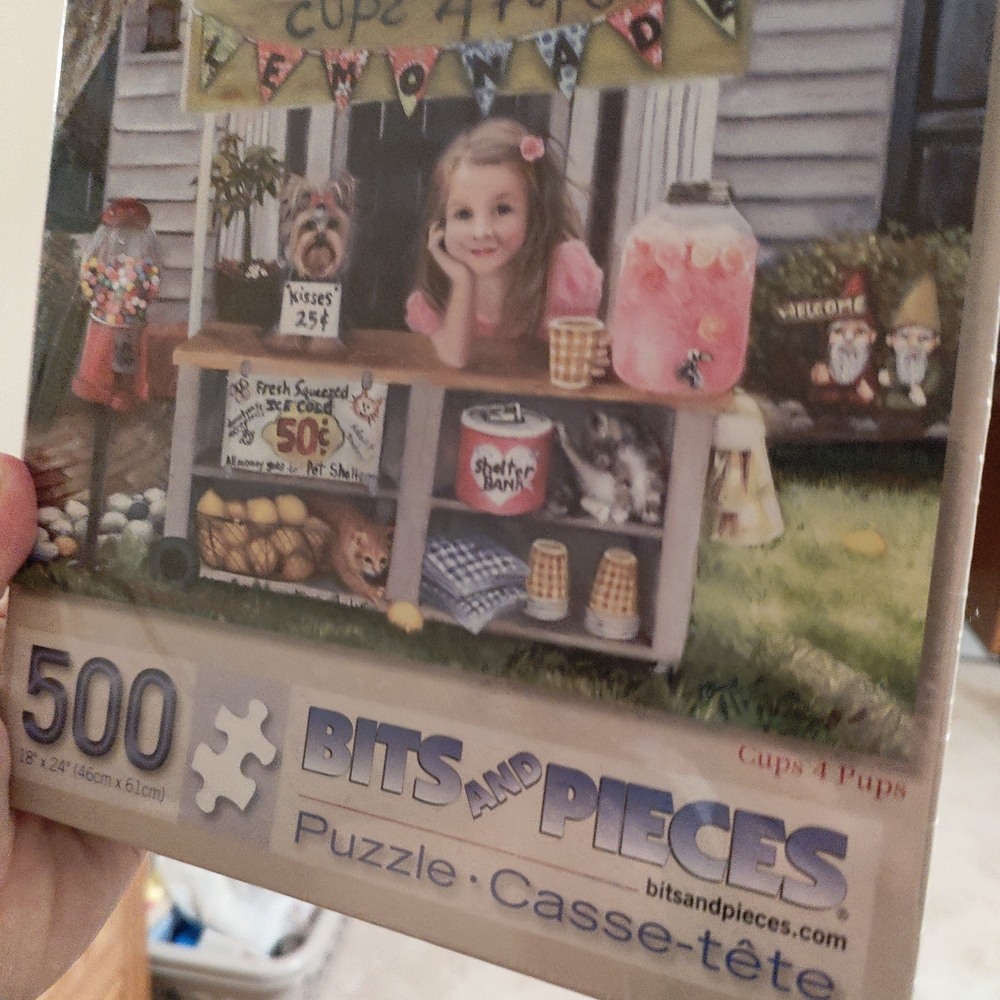 Bits and Pieces Lemonade Stand Puzzle